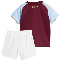 Kit Casa Aston Villa 2025/26 Bambino