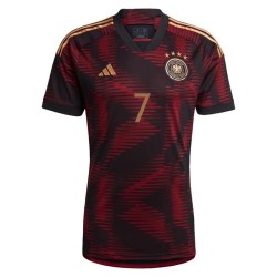 Kai Havertz #7 Germania Maglia Trasferta Coppa del Mondo 2022 Kai Havertz #7 Germania Maglia Trasferta Coppa del Mondo 2022