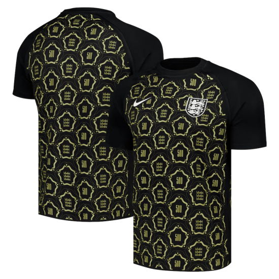 Maglia Pre-Partita 500º Anniversario England Lionesses Bambino – Nero Maglia Pre-Partita 500º Anniversario England Lionesses Bambino – Nero