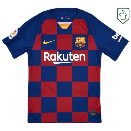 Uomo Maglia retro casa FC Barcellona 2019/20 Messi #10 Uomo Maglia retro casa FC Barcellona 2019/20 Messi #10