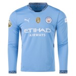Maglietta Casa Donna RODRIGO Manchester City 2024/25 a Maniche Lunghe