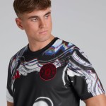 Donna Manchester United 2025/26 Terza Maglia Pre Match - Nero Donna Manchester United 2025/26 Terza Maglia Pre Match - Nero