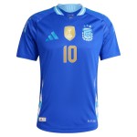 Maglia Versione Giocatore Trasferta Lionel Messi #10 Argentina Copa America 2024