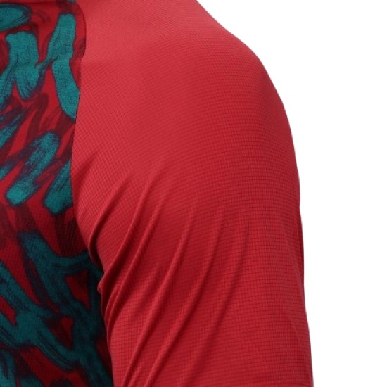 Maglia Pre-Partita Portogallo Coppa del Mondo 2026 Third Rossa Uomo Maglia Pre-Partita Portogallo Coppa del Mondo 2026 Third Rossa Uomo