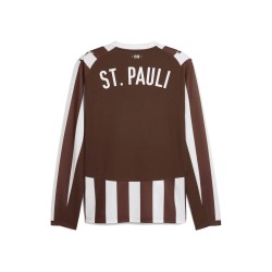 Maglia Home Manica Lunga FC St. Pauli 2025/26 Uomo Maglia Home Manica Lunga FC St. Pauli 2025/26 Uomo