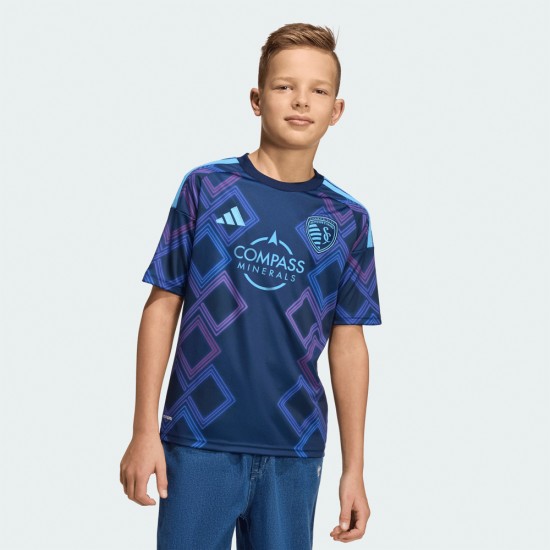 Bambino Sporting Kansas City 2026 Maglia Trasferta Bambino Sporting Kansas City 2026 Maglia Trasferta
