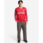 Maglia Retrò Casa Candy Manica Lunga Liverpool Bambino 1989/91