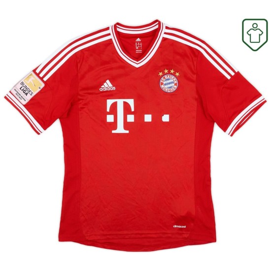 Maglia retrò Bayern Monaco 2013/14 Casa Uomo Götze #19 Maglia retrò Bayern Monaco 2013/14 Casa Uomo Götze #19