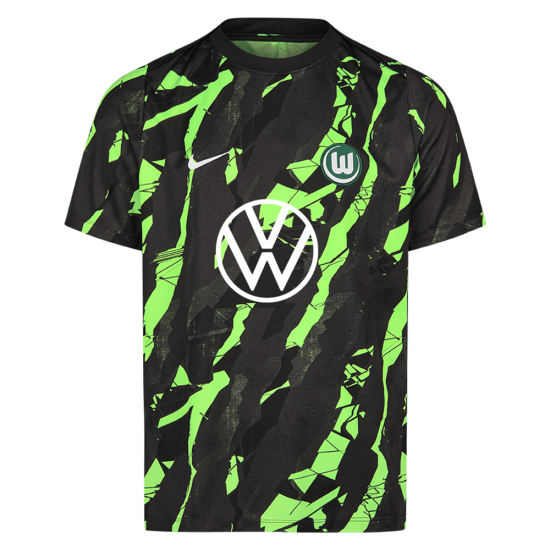 Maglia Uomo VfL Wolfsburg Terza Riscaldamento VW 2025/26 Maglia Uomo VfL Wolfsburg Terza Riscaldamento VW 2025/26