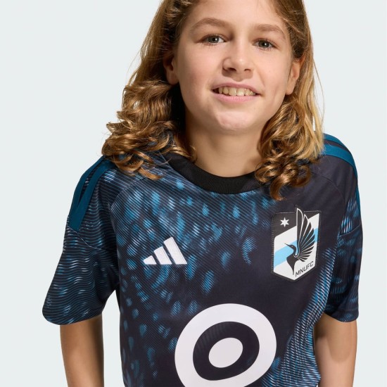 Bambino Minnesota United FC 2026 Maglia Home