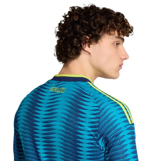 Maglia Colombia Coppa del Mondo 2026 Away Manica Lunga Bambino