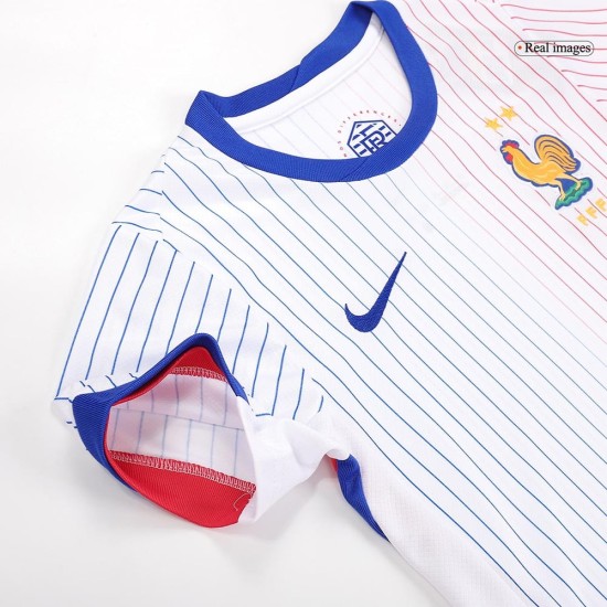 Maglia+Pantaloncini Trasferta Bambini Francia EURO 2024 Maglia+Pantaloncini Trasferta Bambini Francia EURO 2024
