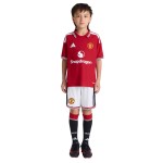 Pantaloncini Home Bambino Manchester United 2026/27 - Bianco Pantaloncini Home Bambino Manchester United 2026/27 - Bianco
