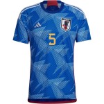 Yuto Nagatomo #5 Giappone Maglia Casa Coppa del Mondo 2022