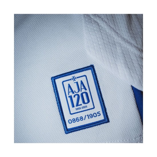 Donna AJ Auxerre 2025/26 Maglia Heritage a Maniche Lunghe 120° Anniversario Donna AJ Auxerre 2025/26 Maglia Heritage a Maniche Lunghe 120° Anniversario