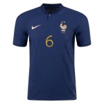 Paul Pogba #6 Francia Maglia Casa Coppa del Mondo 2022