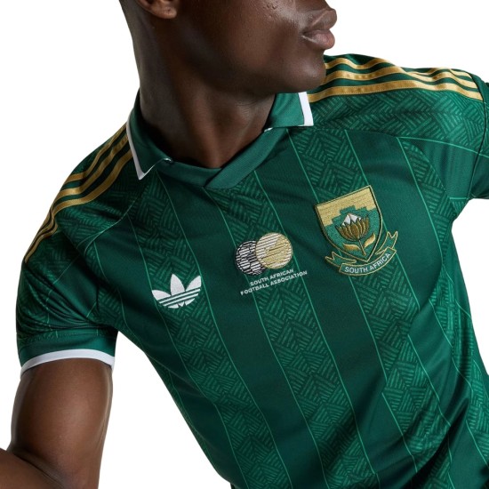 Maglia Sudafrica Coppa del Mondo 2026 Away Uomo Maglia Sudafrica Coppa del Mondo 2026 Away Uomo