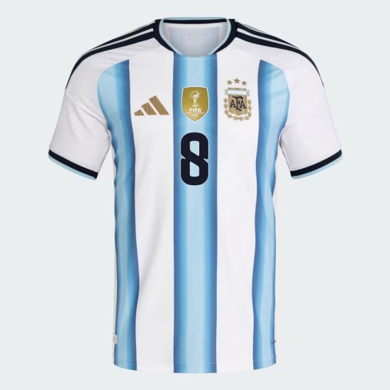 Maglia Ufficiale Casa Argentina 2026 Uomo E. FERNÁNDEZ #8