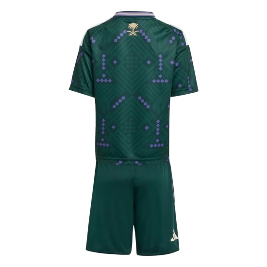 Completo Arabia Saudita Coppa del Mondo 2026 Home Bambino