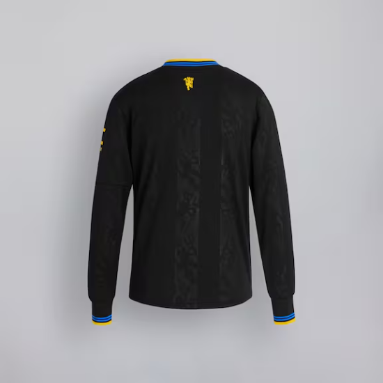 Maglia Maniche Lunghe Terza Bambino Manchester United 2025/26