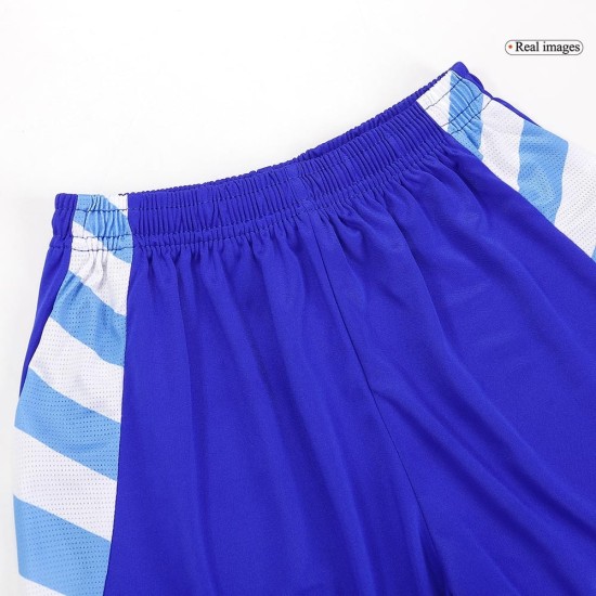 Maglia+Pantaloncini Trasferta Bambini Argentina Copa America 2024 Maglia+Pantaloncini Trasferta Bambini Argentina Copa America 2024