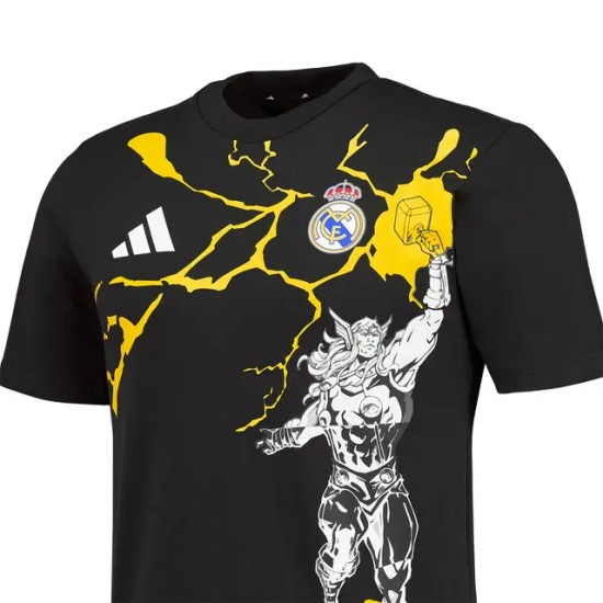 Maglia Real Madrid Marvel Terza 2025/26 Bambino