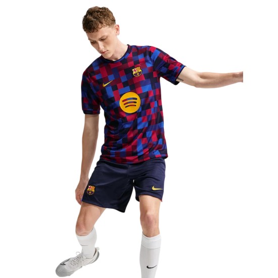 Maglia Home Pre Match Bambino FC Barcellona 2026/27 Maglia Home Pre Match Bambino FC Barcellona 2026/27