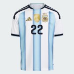 Maglia Ufficiale Casa Argentina 2026 Uomo L. MARTÍNEZ #22
