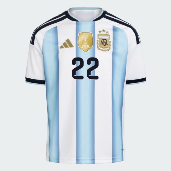 Maglia Ufficiale Casa Argentina 2026 Uomo L. MARTÍNEZ #22