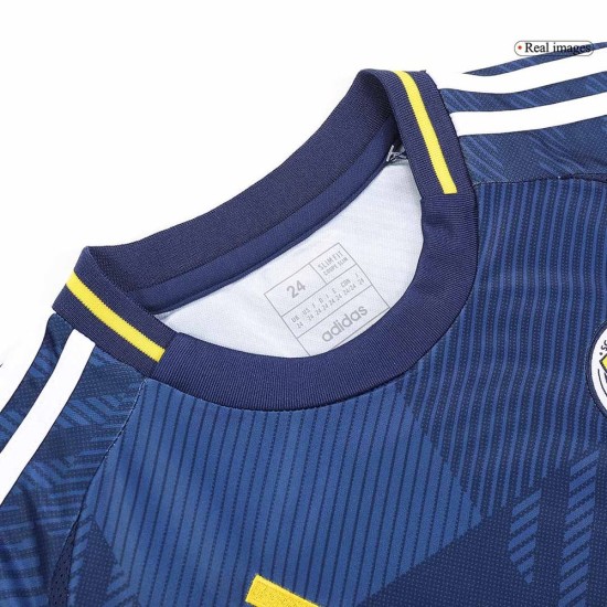 Maglia+Pantaloncini Casa Bambini Scozia EURO 2024 Maglia+Pantaloncini Casa Bambini Scozia EURO 2024