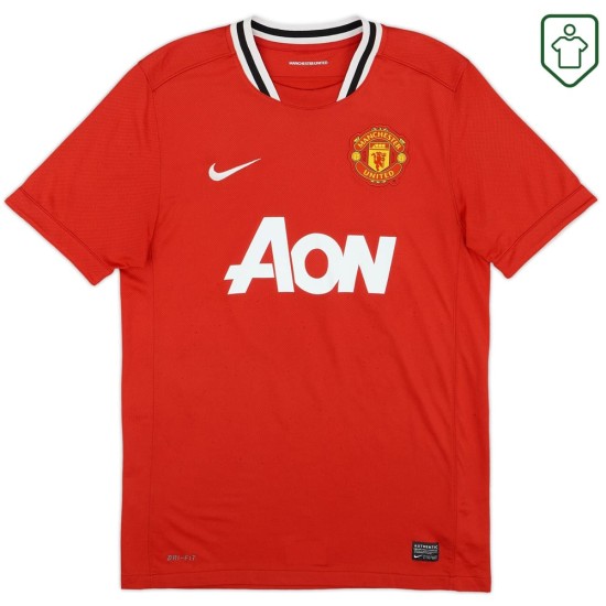 Maglia retrò casa uomo Manchester United 2011/12 Rooney #10