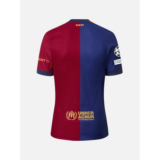 Maglia Casalinga a Maniche Lunghe UCL Uomo FC Barcelona 2024/25