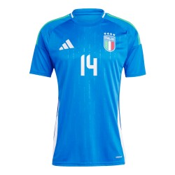 Maglia Casa Federico Chiesa #14 Italia EURO 2024 Maglia Casa Federico Chiesa #14 Italia EURO 2024