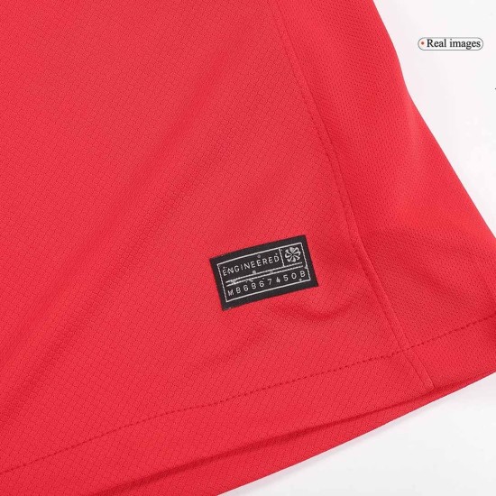 Maglia Casa Donna Portogallo EURO 2024 Maglia Casa Donna Portogallo EURO 2024