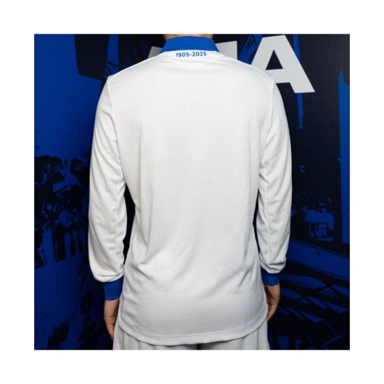 Donna AJ Auxerre 2025/26 Maglia Heritage a Maniche Lunghe 120° Anniversario Donna AJ Auxerre 2025/26 Maglia Heritage a Maniche Lunghe 120° Anniversario