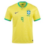 Richarlison #9 Brasile Maglia Casa Coppa del Mondo 2022