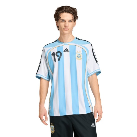 Maglia Retro Casa Argentina 2006 Bambino Messi #19