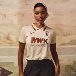 Bambino FC Augsburg 2025/26 Maglia Manica Lunga Speciale Crema