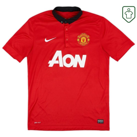 Maglia retrò casa uomo Manchester United 2013/14 Chicharito #14