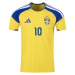 Maglia Autentica Home Svezia 2026 Bambino IBRAHIMOVIĆ #10