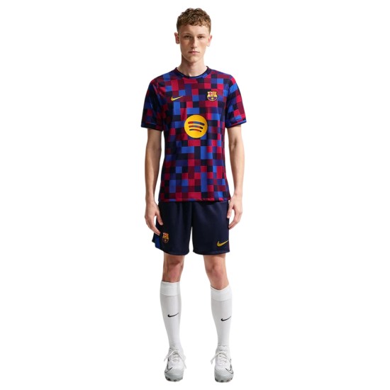 Maglia Home Pre Match Bambino FC Barcellona 2026/27 Maglia Home Pre Match Bambino FC Barcellona 2026/27