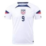 Ricardo Pepi #9 USMNT Maglia Casa Coppa del Mondo 2022