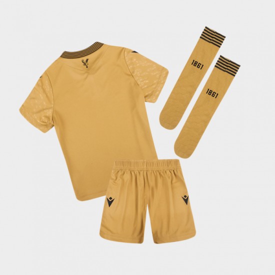 Bambino Crystal Palace 2025/26 Terza Kit Aquila Oro