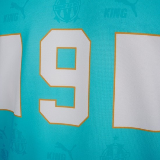 Maglia Retro King OM #9 - Blu Bambino