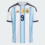 Maglia Ufficiale Casa Argentina 2026 Uomo J. ALVAREZ #9