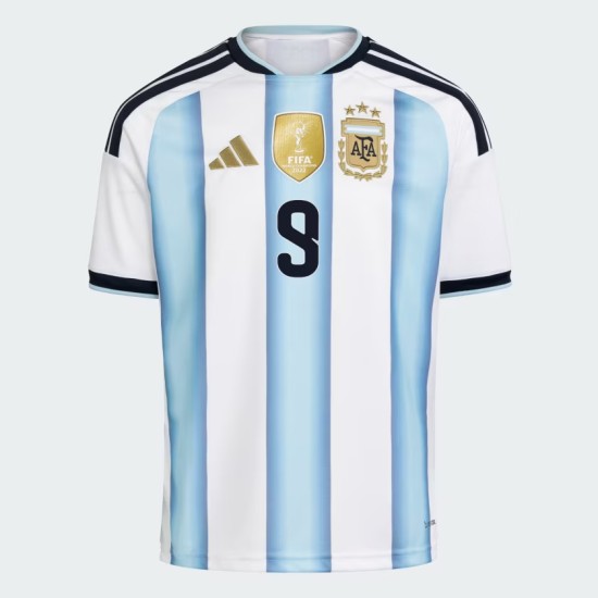 Maglia Ufficiale Casa Argentina 2026 Donna J. ALVAREZ #9