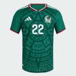 Maglia Ufficiale Casa Messico 2026 Uomo H. LOZANO #22