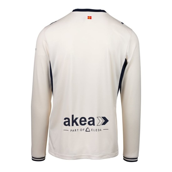 Maglia Away a maniche lunghe Malmö FF 2026 - Bianca Bambino Maglia Away a maniche lunghe Malmö FF 2026 - Bianca Bambino