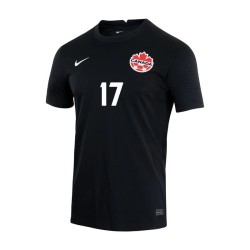 Cyle Larin #17 Canada Terza Maglia Coppa del Mondo 2022