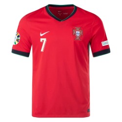 Maglia Casa Cristiano Ronaldo #7 Portogallo EURO 2024 Maglia Casa Cristiano Ronaldo #7 Portogallo EURO 2024
